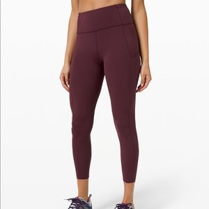 Lululemon 25” Fast and Free Leggings